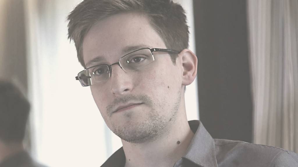 Former U.S. spy agency contractor Edward Snowden is interviewed